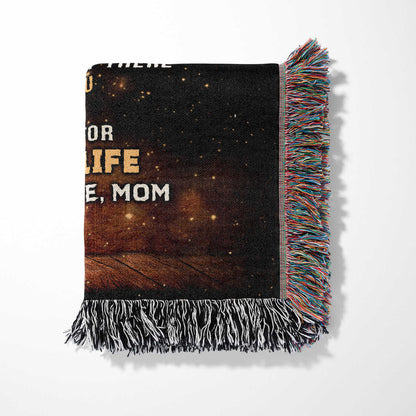 Woven Blanket - "To My Daughter" Inspirational Love Message Throw (Gift for Daughter, Birthday, Graduation, Christmas)